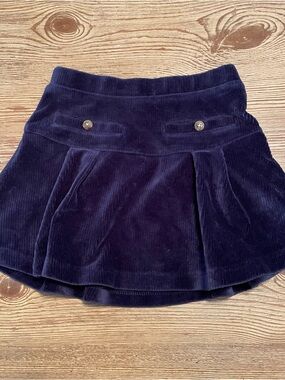 Crewcuts Velour Ribbed Mini Skirt 4/5